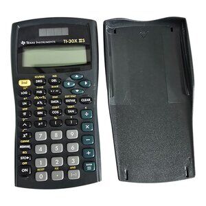 Texas Instruments TI-30Xa IIS 2 Line Scientific Calculator NEW BATTERIES!